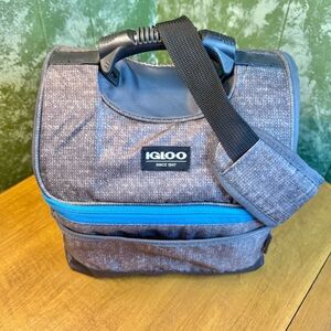 Igloo MaxCold Playmate Gripper Cooler Bag With Strap Gray